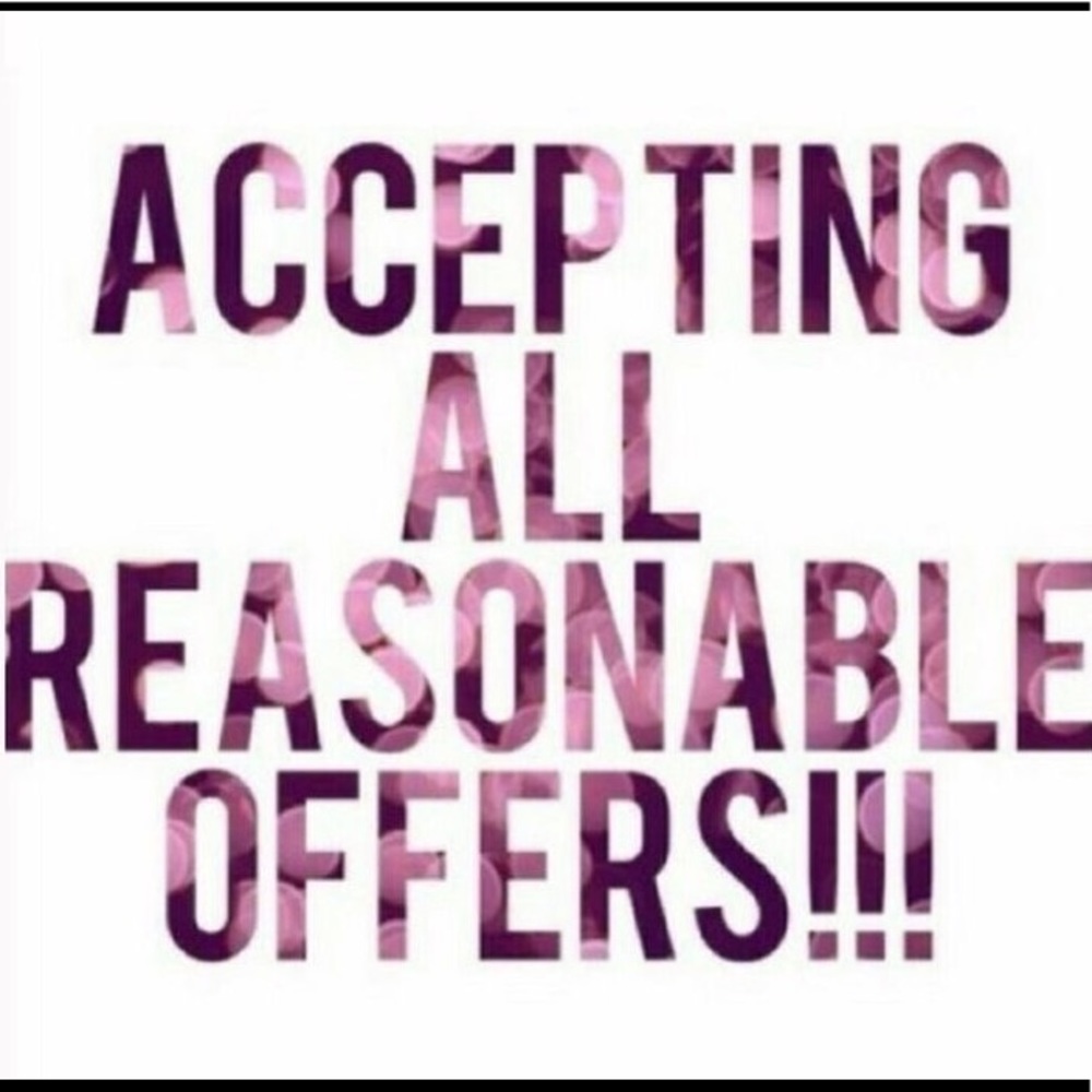 ACCEPTING ALL REASONABLE OFFERS 🎉
